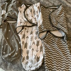 3 Preemie swaddles